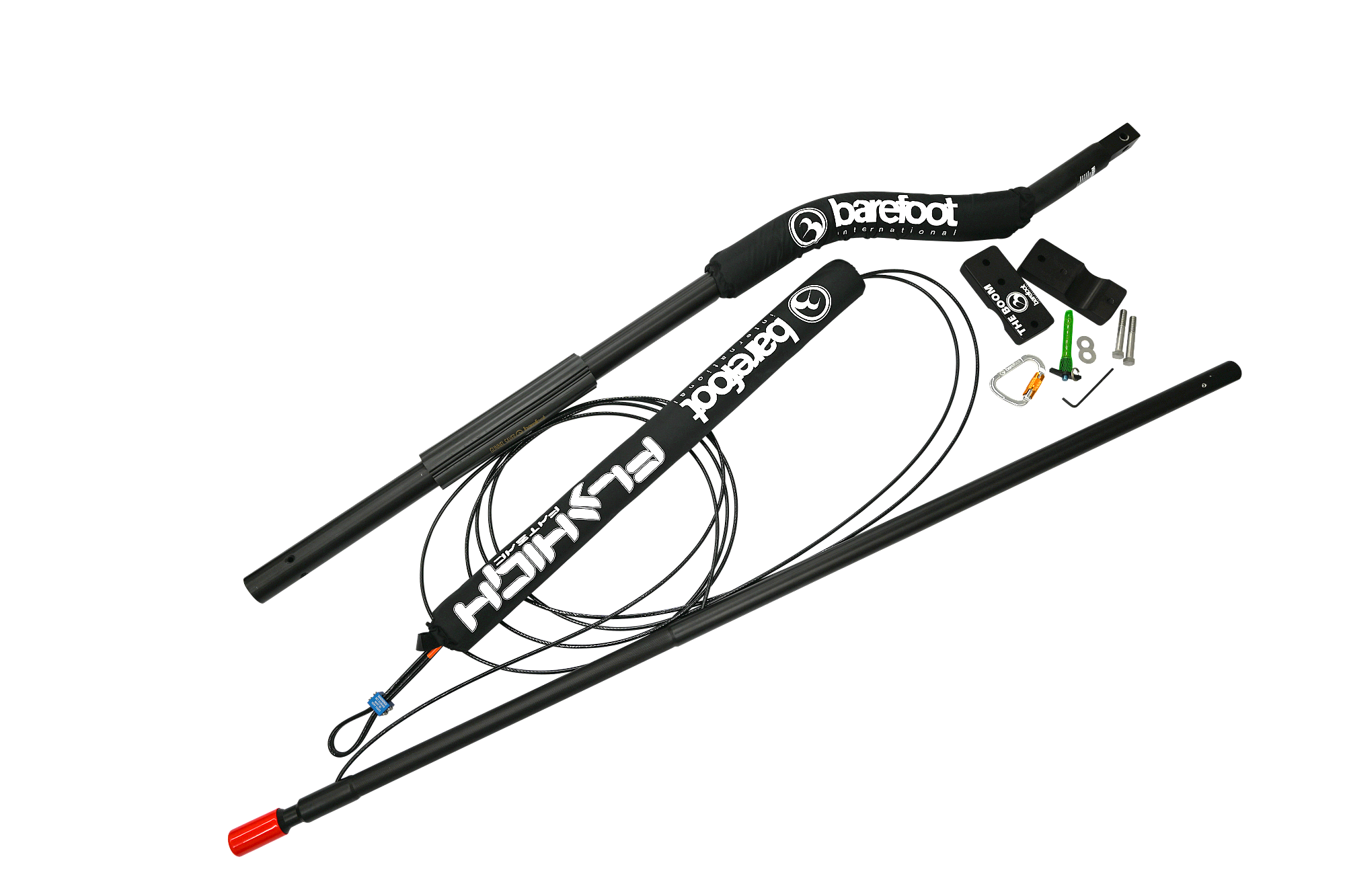 Deluxe Universal Contour Boom kit with padded poles, cables, mount and hardware.
