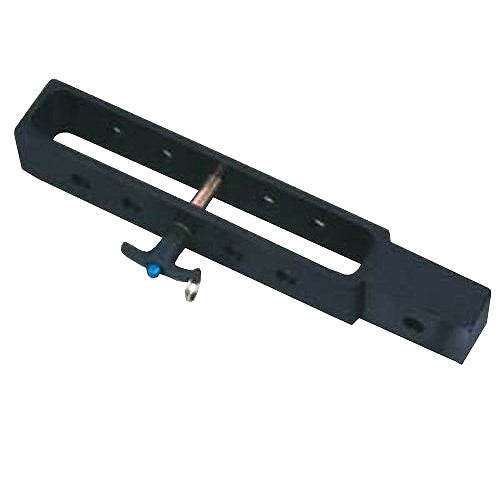 Black Boom Height Adjuster bar with adjustment holes and a pull pin.