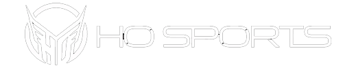 All White HO Sports logo with transparent background